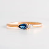 Petal Ring - Sapphire