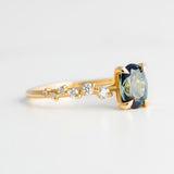 Sage Ring - 1ct Oval Sapphire