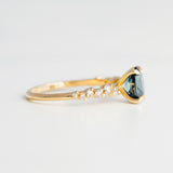 Sage Ring - 1ct Oval Sapphire