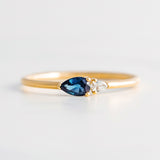 Petal Ring - Sapphire