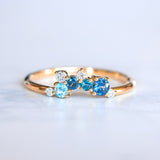Seaside Cluster Ring - Rings - Raelyn Rose Jewellery
