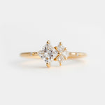 Snow Cluster Ring - Rings - Raelyn Rose Jewellery