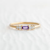 Aura Ring - Amethyst - Rings - Raelyn Rose Jewellery
