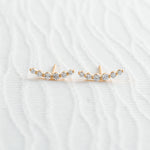 Crescent Earrings - Earrings - Raelyn Rose Jewellery