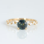 Sage Ring - 1.03ct Round Sapphire - Rings - Raelyn Rose Jewellery