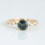 Sage Ring - 1.03ct Round Sapphire - Rings - Raelyn Rose Jewellery