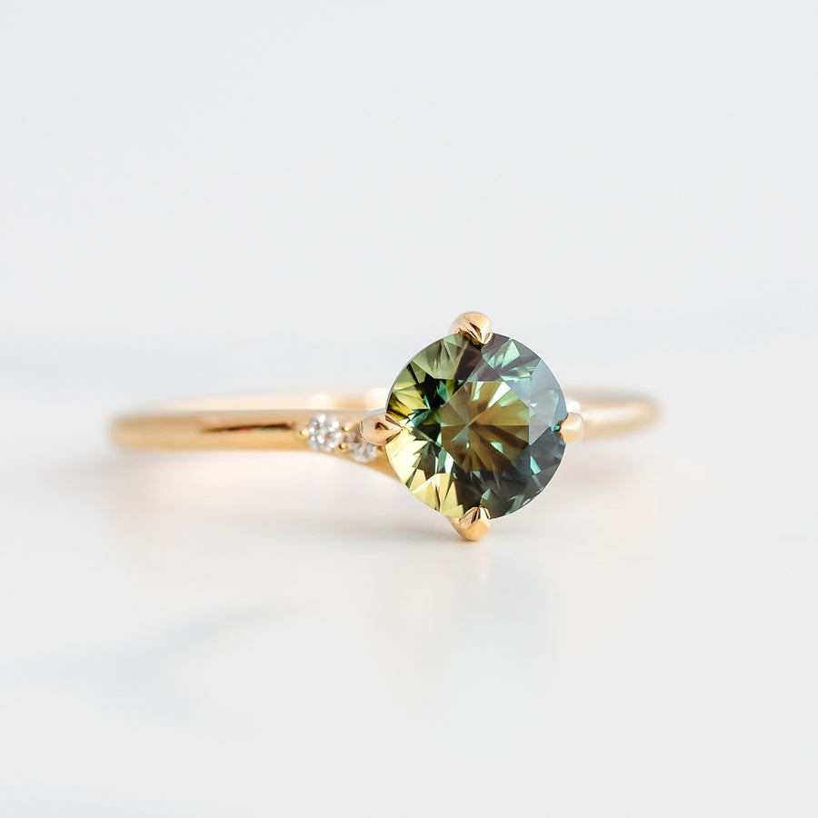 Garden Ring - 1.39ct Sapphire
