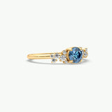 V415 - Cluster Ring Of Round Brilliant Stones