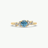 V415 - Cluster Ring Of Round Brilliant Stones