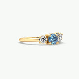 V622 - Cluster Ring Of Round & Marquise Stones