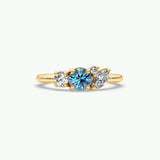 V622 - Cluster Ring Of Round & Marquise Stones