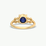 V739 - Split Shoulder Ring Of Round Stones