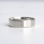 Chamfered Edge Band - Rings - Raelyn Rose Jewellery