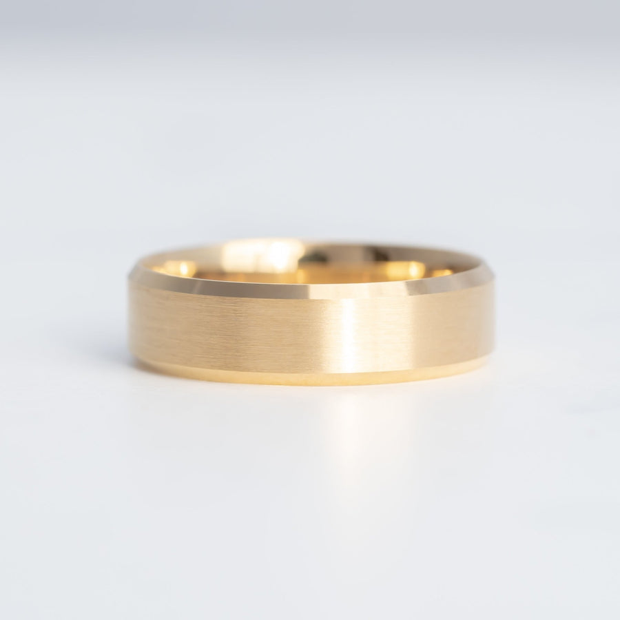 Chamfered Satin Band - Rings - Raelyn Rose Jewellery