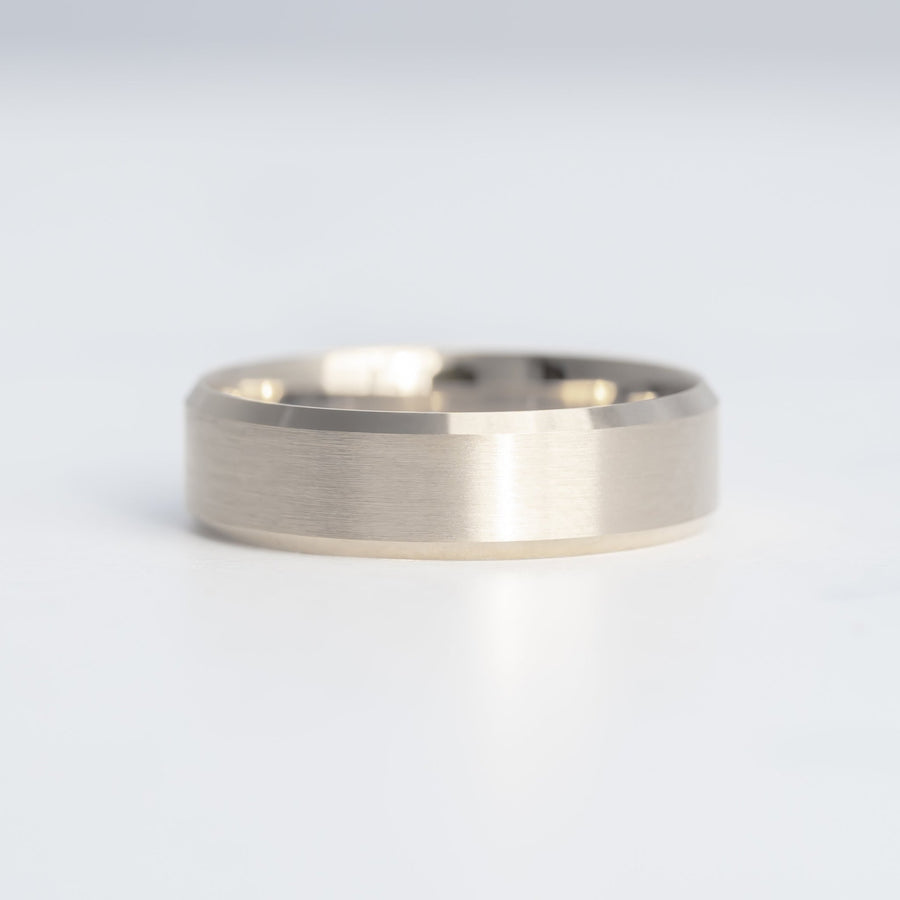 Chamfered Satin Band - Rings - Raelyn Rose Jewellery