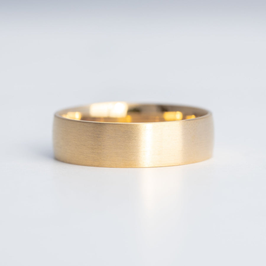 Convex Satin Band - Rings - Raelyn Rose Jewellery