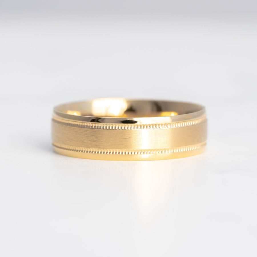 Double Milgrain Band - Rings - Raelyn Rose Jewellery