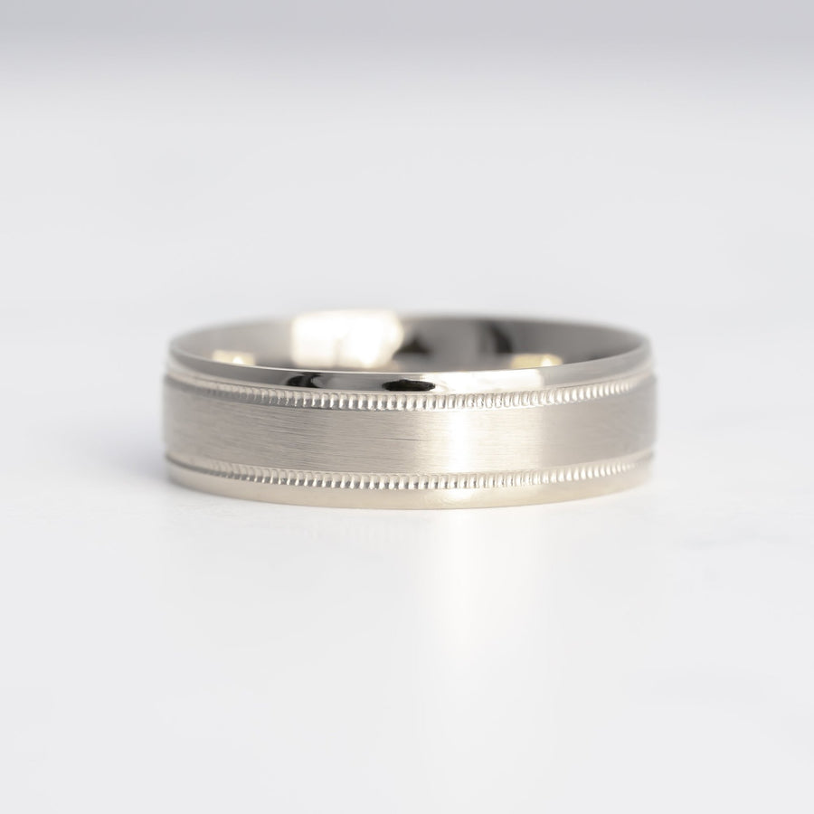 Double Milgrain Band - Rings - Raelyn Rose Jewellery