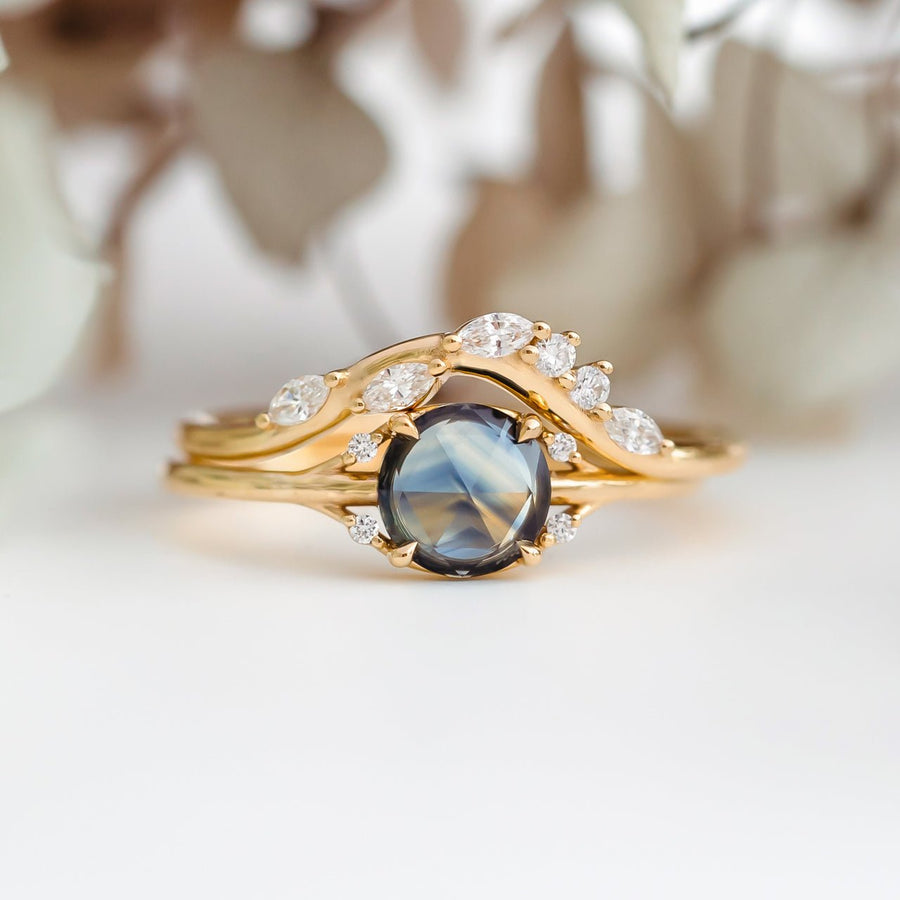 Duchess Ring - 0.55ct Sapphire - Rings - Raelyn Rose Jewellery