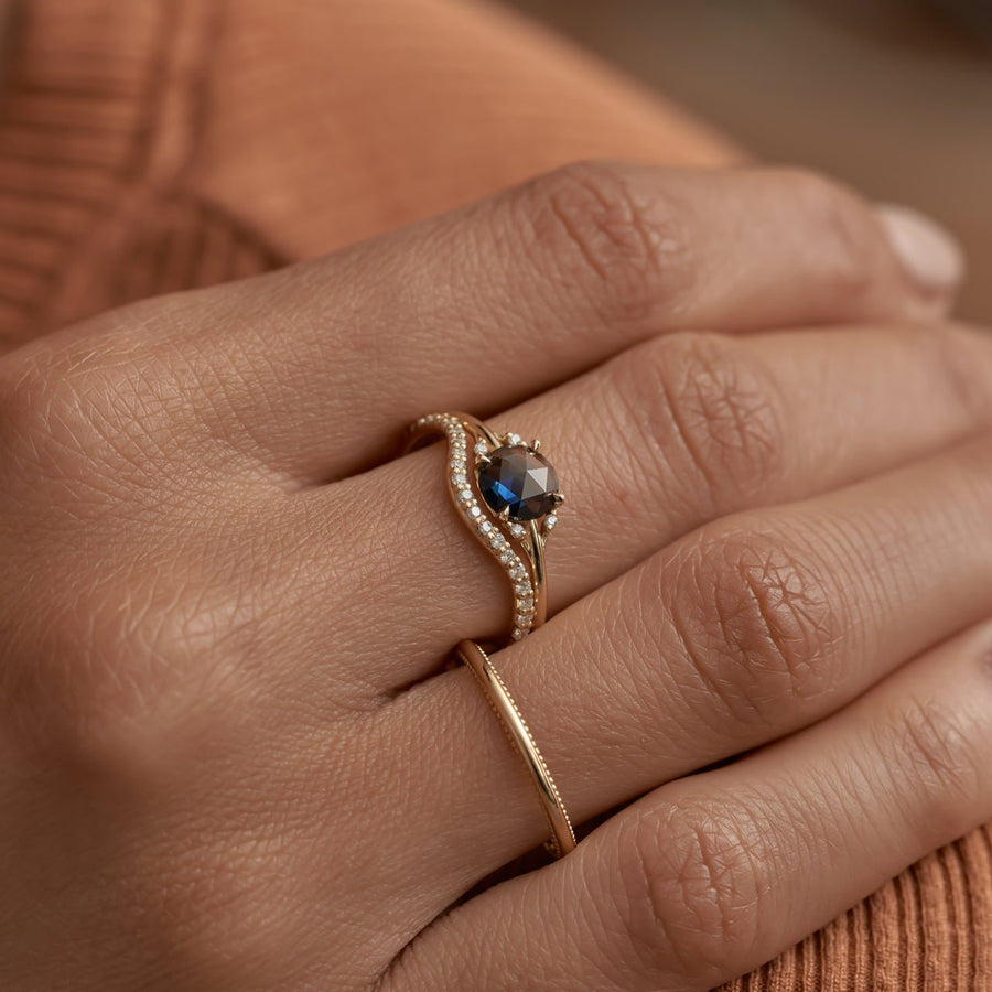 Duchess Ring - 0.75ct Sapphire - Rings - Raelyn Rose Jewellery