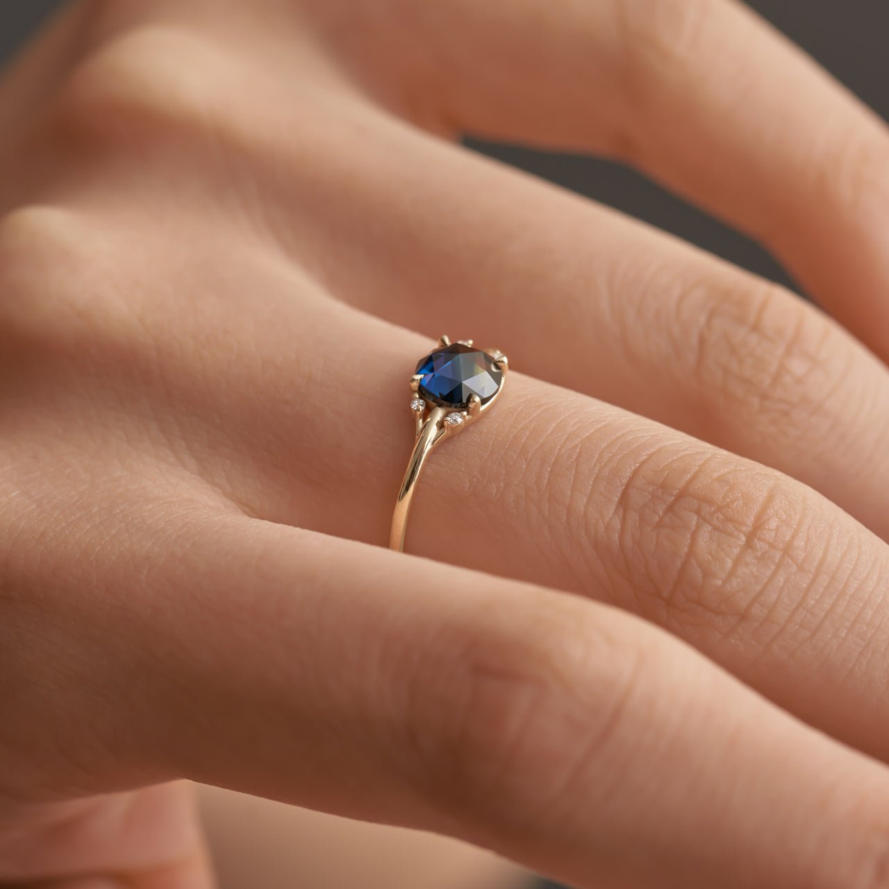 Duchess Ring - 0.75ct Sapphire - Rings - Raelyn Rose Jewellery