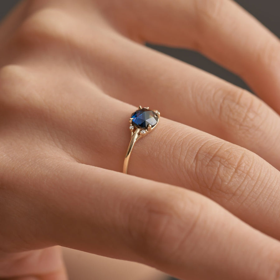 Duchess Ring - 0.75ct Sapphire - Rings - Raelyn Rose Jewellery
