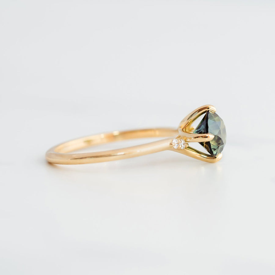 Garden Ring - 1.39ct Sapphire - Rings - Raelyn Rose Jewellery