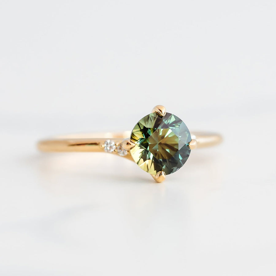 Garden Ring - 1.39ct Sapphire - Rings - Raelyn Rose Jewellery