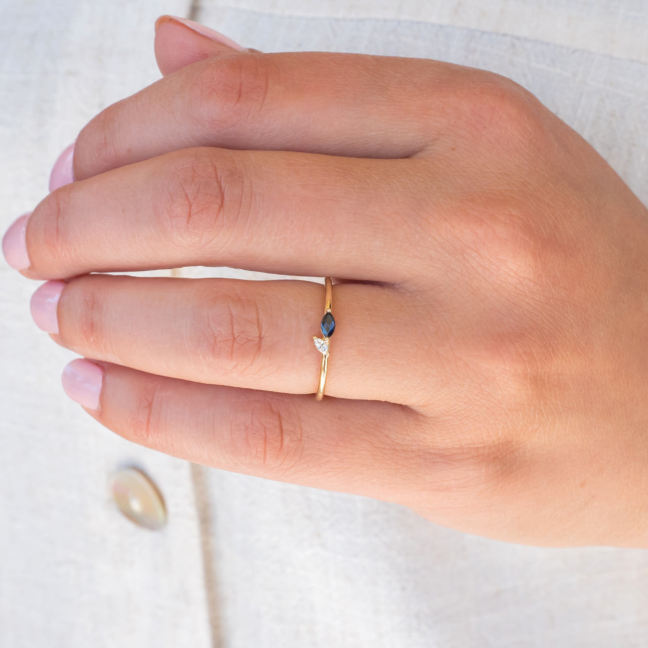 Mini Flicker Ring - Rings - Raelyn Rose Jewellery