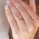 Rose Lace Ring - 0.52ct Sapphire - Rings - Raelyn Rose Jewellery