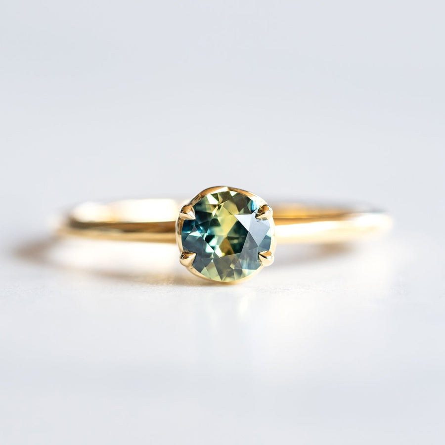 Rose Lace Ring - 0.52ct Sapphire - Rings - Raelyn Rose Jewellery