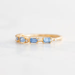 Scattered Serenity Ring - Emerald - Rings - Raelyn Rose Jewellery