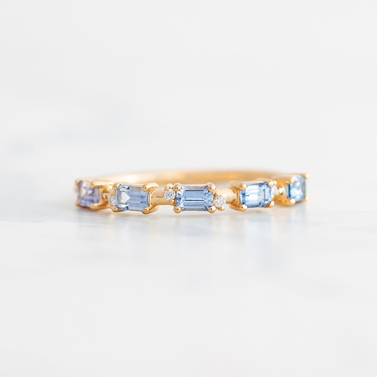 Scattered Serenity Ring - Emerald - Rings - Raelyn Rose Jewellery