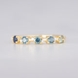 Scattered Serenity Ring - Round Sapphires - Rings - Raelyn Rose Jewellery
