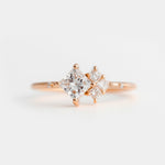 Snow Cluster Ring - Rings - Raelyn Rose Jewellery
