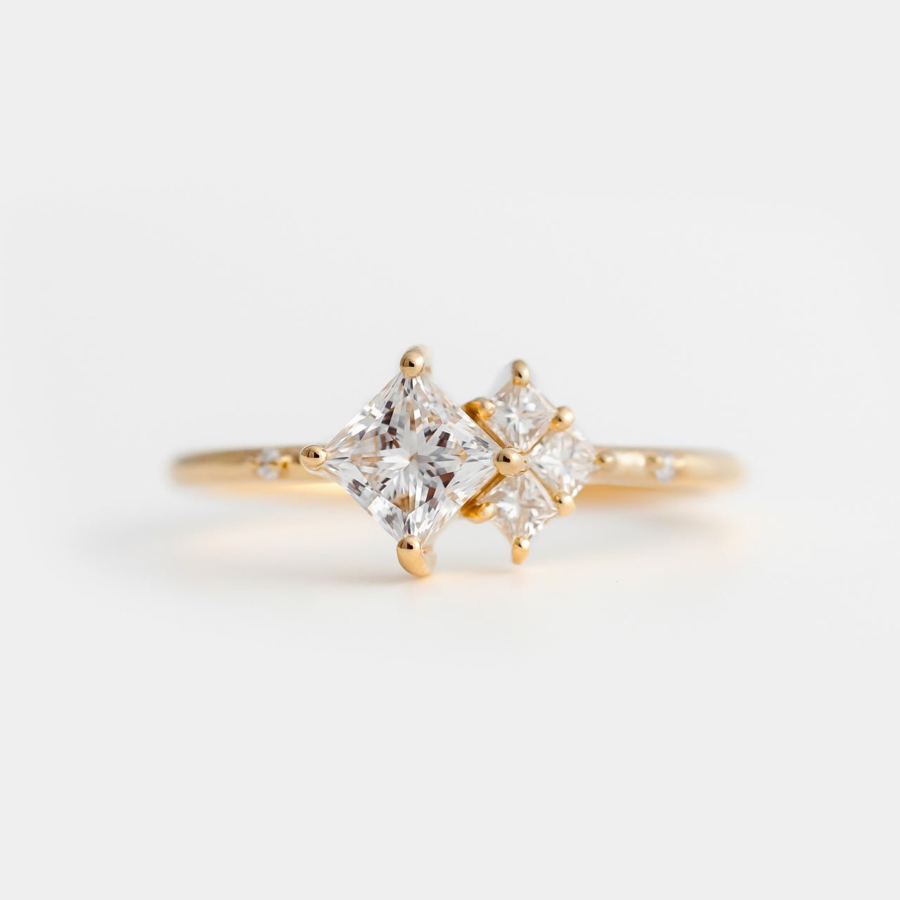 Snow Cluster Ring - Rings - Raelyn Rose Jewellery