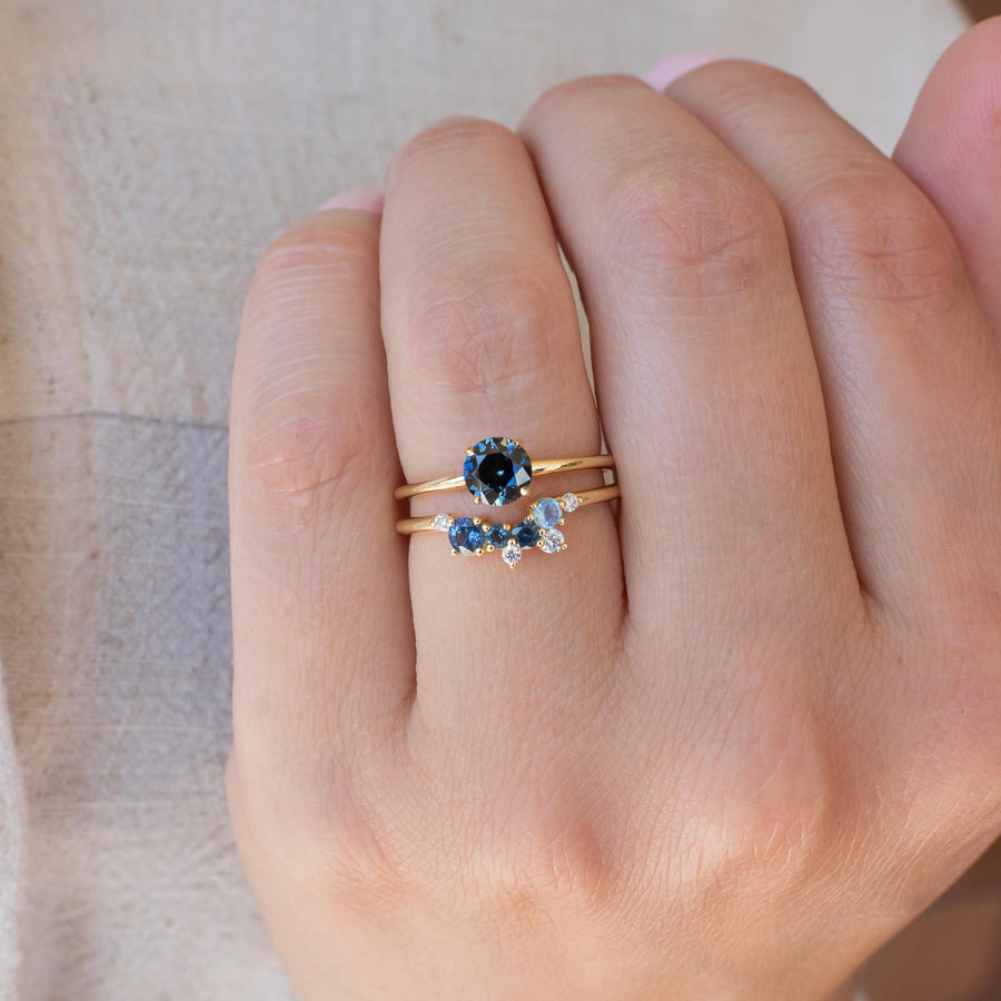 Starlight Ring - 0.80ct Australian Sapphire - Rings - Raelyn Rose Jewellery