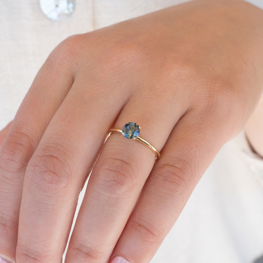 Starlight Ring - 0.80ct Australian Sapphire - Rings - Raelyn Rose Jewellery