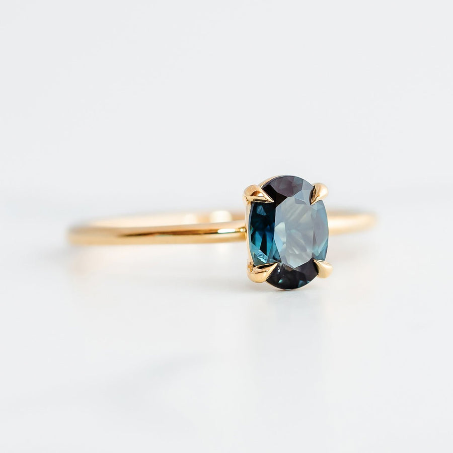 Starlight Ring - 0.92ct Oval Sapphire - Rings - Raelyn Rose Jewellery