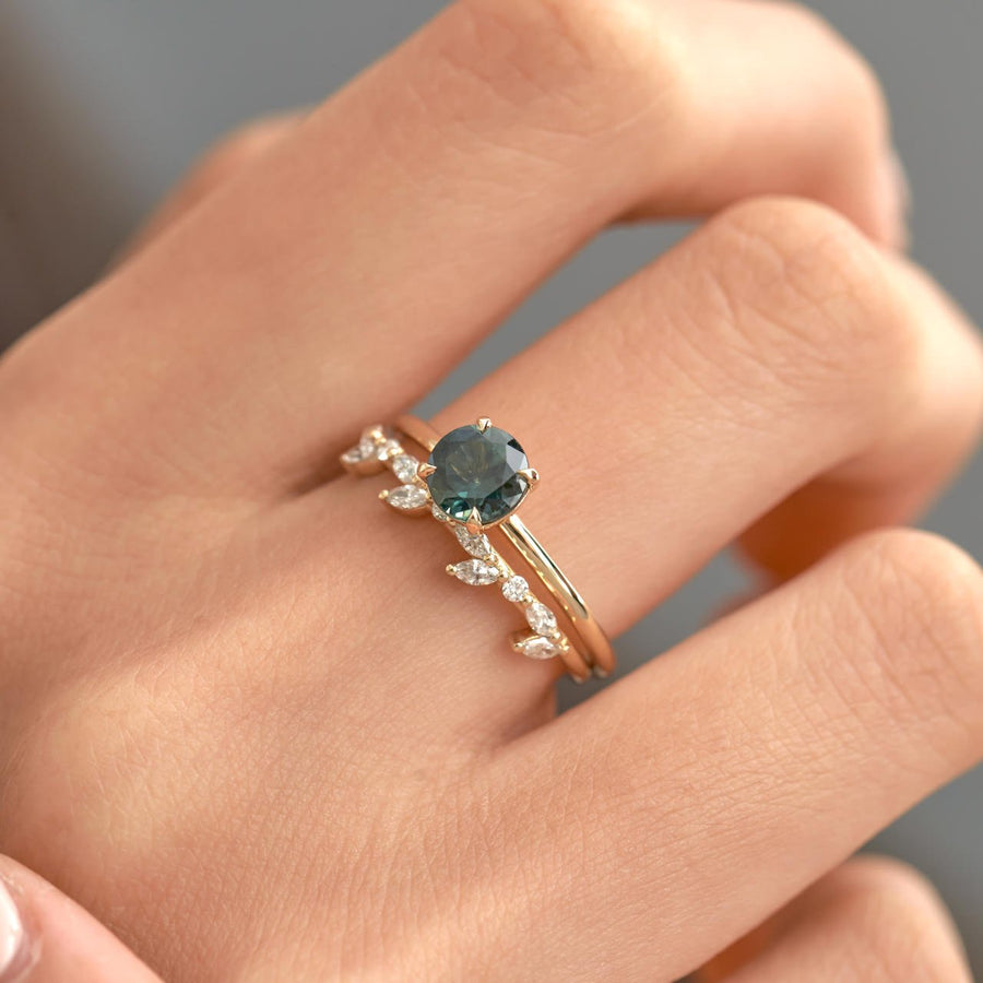 Starlight Ring - 1.04ct Sapphire - Rings - Raelyn Rose Jewellery