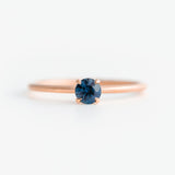 Starlight Ring - 4mm Sapphire - Rings - Raelyn Rose Jewellery