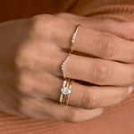 Starlight Ring - Oval Diamond - Rings - Raelyn Rose Jewellery