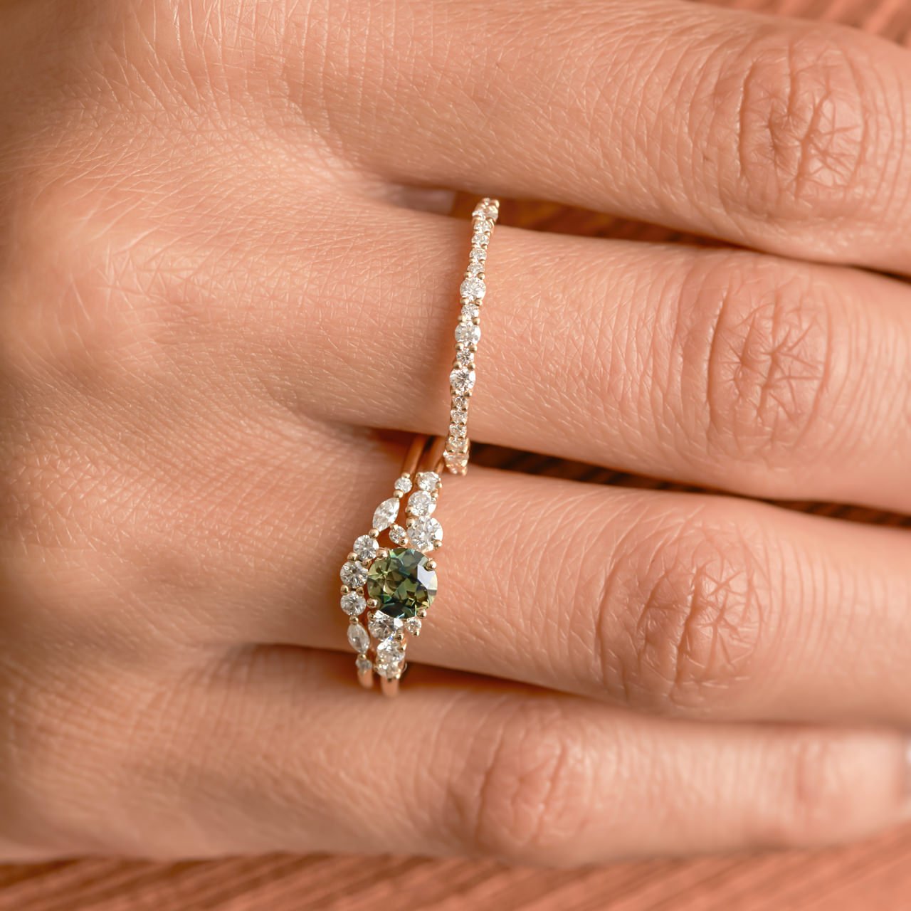 Trail Ring - Round Diamonds - Rings - Raelyn Rose Jewellery