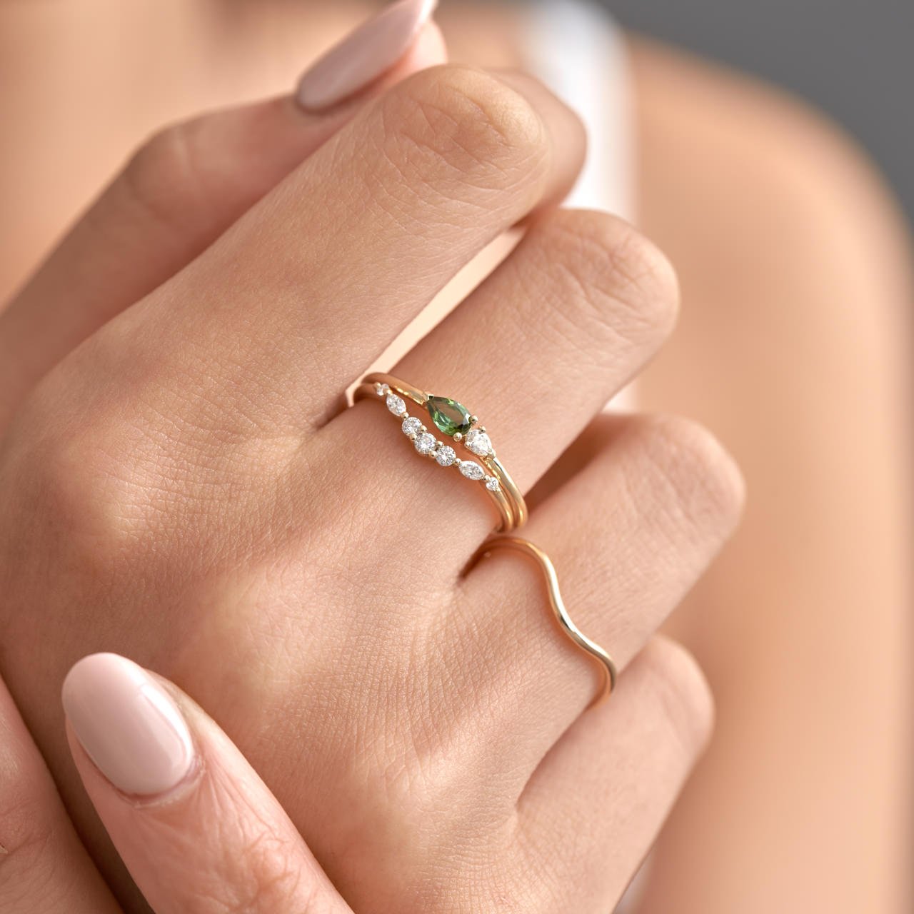 Wave Ring - Rings - Raelyn Rose Jewellery
