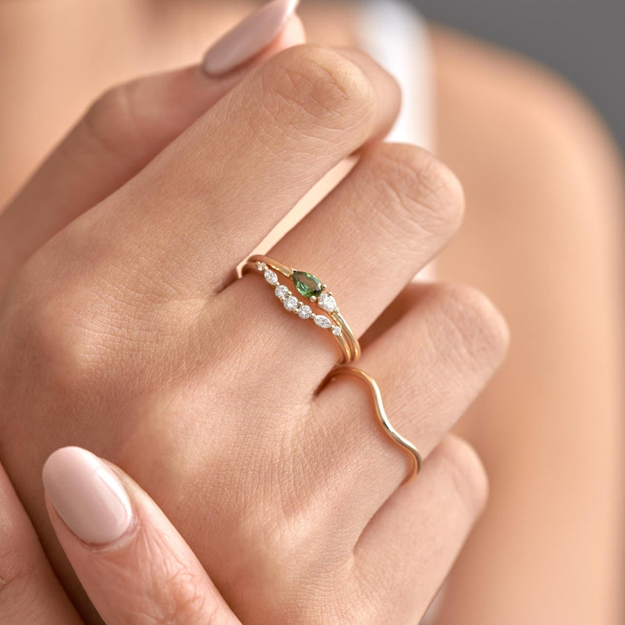 Wave Ring - Rings - Raelyn Rose Jewellery