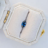 LSKU006: Australian Sapphire, 0.38ct Marquise Cut, Deep Blue