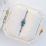 LSKU007: Australian Sapphire, 0.30ct Marquise Cut, Deep Teal