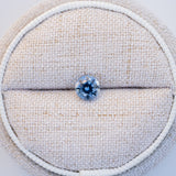 LSKU017: Celylon Sapphire, 1.03ct Round Cut, Sky Blue