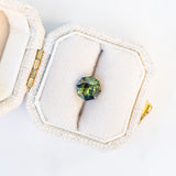 LSKU029: Australian Sapphire, 1.54ct Octagon Cut, Yellow/Green/Blue Parti
