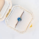 LSKU031: Madagascan Sapphire, 0.54ct Round Cut, Blue